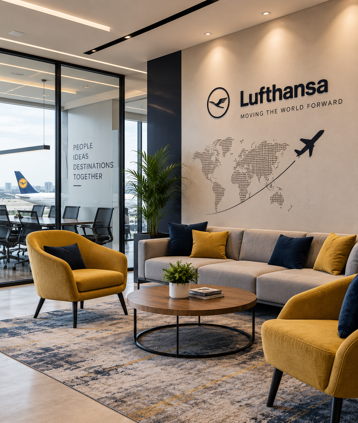 Lufthansa interior project