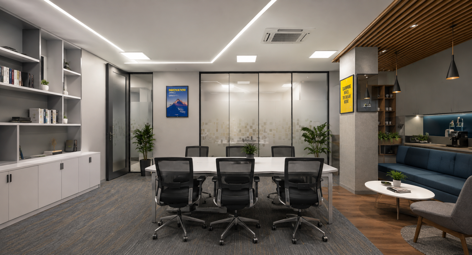 Staubli corporate interior project